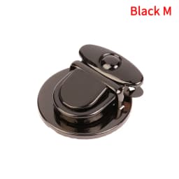 1PCS Mini Oval Twist Lock Metal Closure Buckle Turn Locks For Purse Wallet Women's Handbag Shoulder Bag Accessories