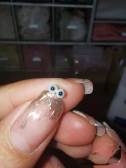Thumb doll BJD mini doll eyes spherical joint doll accessories children's toys 3mm 4mm eyes