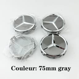 Emblem Logo Car Wheel Center Cap 4Pcs75mm Hub Cover Badge For Mercedes Benz AMG W211 W203 W204 W210 W124 AMG W202 Accessorie