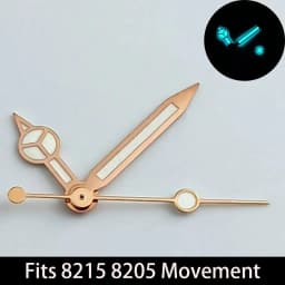 Luminous Watch Hands Blue‑Green & Green, High Quality Replacement Hands for NH35 NH36 ETA2824 2836 Miyota 8205 8215 Watch Movements