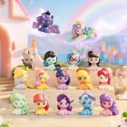 My Little Pony Magic Bottle Series Blind Box Anime Action Figures PinkIe Pie Fluttershy Mini Model Figurine Toy Christmas Gift