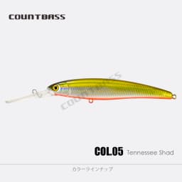 Countbass Floating Deep Diving Minnow 110mm 4-1/3" 14.5g 1/2 oz. Dive 3m Hardbaits Fishing Leurres Wobbler Lures