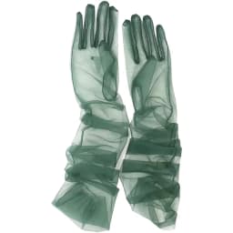 Women's Sexy Transparent Gloves Mesh Tulle Extra Long Gloves Opera Costume Party Dance Wedding Bride Dress Photography Props