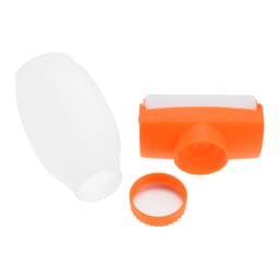 Refillable Paint Roller Brush W/ 500ml Empty Bottles for Wall Restoration and Graffiti Refillable Portable Wall Paint Roller Kit