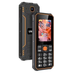 UNIWA S2 Feature Phone IP68 Waterproof Keypad Mobile Phone 2.4 Inch Dual SIM 2500mAh Big Battery 0.3MP Flashlight