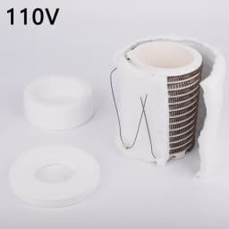 PHYHOO Electric Heating Coil Assembly Kit Jewelry Melting Furnace Ceramic Fiber Insulation Replacement Element Gold Silver