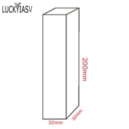 Acrylic Plexiglass Square Stamping Transparent Block Cosmetics Display Stand Photography Props Dolls Perfume Ring Jewelry Holder
