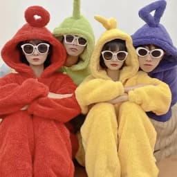 Adult and Children's Soft Long Sleeved Pyjamas Fancy Dress Costumes Unisex Cute Garfield Homewear Onesie Casual Warm and Comfor