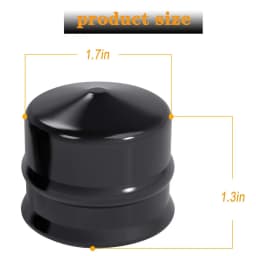 4pcs Lawn Tractor Axle Cap 532104757 Fits For Craftsman Axle Hub Cap 104757 Garden Lawn Mower Replacement Axle Cap