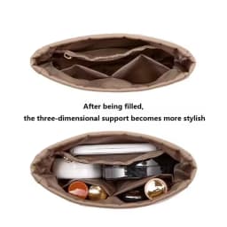 Bag Organizer Insert for Evelyne16/29 Lightweight Nylon Storage Bag Inner Pocket Bag Accessory