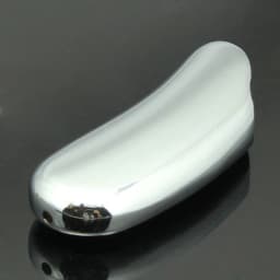 Shiny Zinc Alloy Chromed Metal Shell For Small Bic Lighter J5 J25 No Lighter