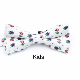 Cotton Floral Parent-Child Bowtie Set Bow Tie Necktie For Men Wedding Party Business Suits Gravata Pink Yellow Butterfly Cravats