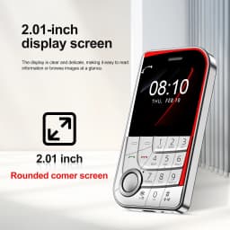 SERVO V10 Pocket Mobile Phone 2 SIM Standby Speed Dial Magic Voice FM Radio Blacklist MP4 Player Torch 2G GSM Button Cellphones