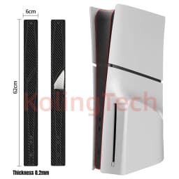 P5 Slim Console Middle Skin Center Part Protection Strip Film Middle Sticker Durable Scratch Resistant for PS5 Slim Accessories