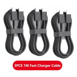 3Pcs PD 120W USB Type C to C Fast Charge Cable for Samsung Galaxy S22 S23 S24 S25 Plus Note Ultra A53 A54 Charging Data Cable