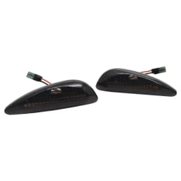2PCS Amber LED Car Front Bumper Side Marker Indicator Lights Turn Signal Blinker Lights For Hyundai Solar Verna Accent I20