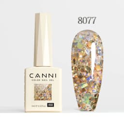 CANNI Cat Eye Gel Nail Polish and Glitter Gel 9ml HEMA TPO FREE High Gloss Quality Soak Off UV Gel Art Manicure Salon DIY Home