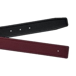 2026 WITHOUT BUCKLE 3.2cm 14colors Ciartuar new design for men women belt high quality cowskin genuine leather two sides