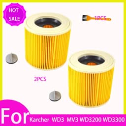 Replacement Dust Bag Hepa Filter For Karcher WD3 Premium WD3200 WD 3300 MV3 Accessories A2004 A2054 Vacuum Cleaner Spare Parts