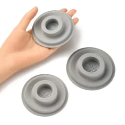 P9FE 8pcs Gray Flocked Bead Board Bracelets Beading Organizer Jewelry Making Tray WorkBenches Size Measuring Plate Craft Tool