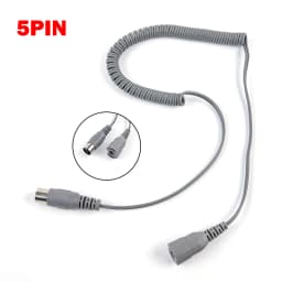 DC/5PIN/3PIN Electric Nail Drill Handpiece Cord Power Cable For Electric Nail Drill Gray Handle Rope Strong Machine Accessory