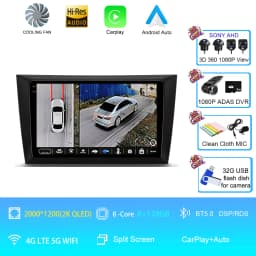 Android 16 Car Radio For Volkswagen VW Golf 6 MK6 GTI 2008-2016 Wireless Carplay Auto Radio Car Multimedia 4G DSP 2 Din