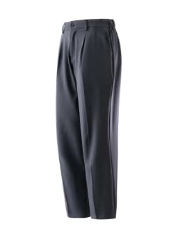 Summer Korean Men's Pants Light&Thin Polyester Elastic Waist Semi-Wide Loose Slacks Drape Suit Pants Male Casual Trousers