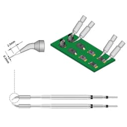 Sequre Ht140 Desoldering Tweezers Portable 2 In 1 Soldering Iron With 1.8m Gnd Wire Accessory Kit