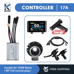 36V/48V 15-30A Waterproof KT Controller for Electric Bike with Light Function for Kunteng Ebike Accessories with Tf01u Display