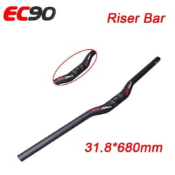 EC90 Full Carbon  Mtb Handlebar 25.4mm 31.8mm Bike Handlebar Carbon Fiber Bicycle Handle Bar 660/680/700/720/740/760mm Riser Bar