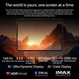 HONOR MagicPad 3 Tablet EU Version 13.3'' 3K LCD 165Hz Display Pad Snapdragon 8 Gen 3 12450mAh Battery Android 15