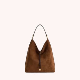 JW PEI Tote Bag, New Style, Suede Hobo Bag, Large Capacity, Relaxed Feel, Shoulder Bag/Underarm Bag