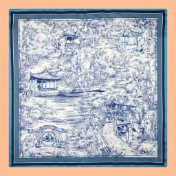 53 65 85cm 100% Real Silk Neck Scarves Woman Modern Square Classic Top Luxury Fall Scarf Kerchief Gift for Girls Leopard Print
