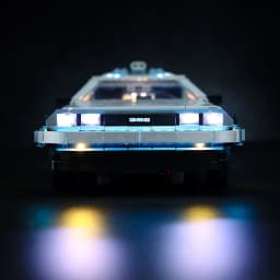 LED Light Kit Building Blocks For LEGO 10300 Back to the Future Time Machine (Only Light Kit Included)