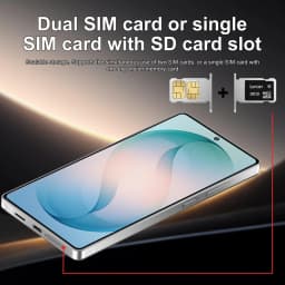 K-Touch New C27 Ultra Smartphone Android 15 5G 7.3 HD Mobile Phones 22GB 2TB 7800mAh Octa Core Cell Phone Unlock Dual SIM 16+48MP Camera handy telefone