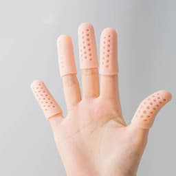 5/20pc Transparent Breathable Sleeve Finger Protector Silicone Anti-Friction Toe Caps Prevent Blisters Cover Protector Foot Care