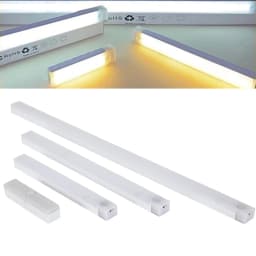 PIR Motion Sensor LED Cabinet Light 10CM/20CM/30CM/50CM USB Rechargeable 3000K/6000K LED Under Magnetic Night Led Night Sensor