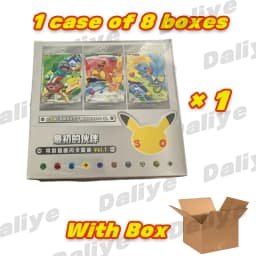 Original Pokemon 30th Anniversary Vol.1 Celebration First Partner Special Shiny Pokemon PTCG Simplified Chinese Pokemon Cards