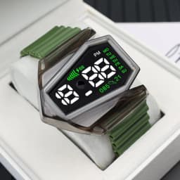 Multi-function Aircraft Watch Touch Screen Digital Kids Watches Students Boys and Girls LED Sports Electronic Watch Clock Gifts