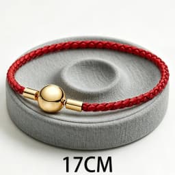 2026 New 925 Silver Women's Love Heart Adjustable Leather Rope Weaving Logo Bracelet Display Tool DIY Exquisite Charm Jewelry