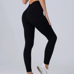 ​​High Waist Push Up Butt Yoga Leggings Workout Leggings Women Cycling Yoga Fashion Elatic Back V Waist Slim Sportswear​​