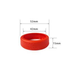 4/8Pcs Pure Color Luggage Wheels Protector with Silent Sound Silicone Suitcase Wheels Protection Cover Reduce Wheel Wear Noise