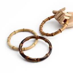 10/14/20PCS 8-25cm Natural Bamboo Bag Handles Handbag Round Ring Handle For Tote Purse Frames DIY Handmade Gift Box Accessories