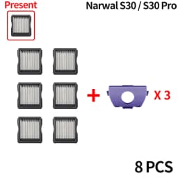 Accessories For NARWAL S30 / S30 Pro Cordless Wet Dry Vacuum Cleaner Brush Roller And HEPA Filter Replacement Spare Parts