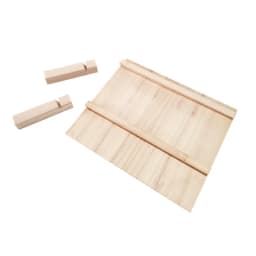 Wooden Earring Display Stand Multi-layer Earring Stud Earring Cardboard Jewelry Stand Solid Wood Counter Earring Jewelry Stand