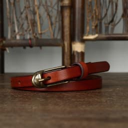 1.5cm Women Belts Copper Pin Buckle Thick Real Cowskin Genuine Leather Belt Female Waistband for Jeans Thin Ladies Belt