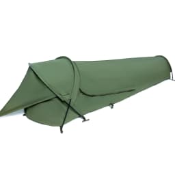 Military Hideaway Bivy Tent Lightweight Waterproof Camping Compact Single-Pole Tent for Backpacking Hiking