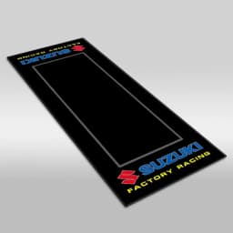 Motorcycle Display Carpet Suzuki Parking Mat Non Slip Garage Rug for Sports Racing Moto Electric Bike Entrance Home Decor