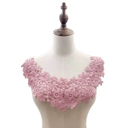Lace Floral Embroidery Fabric Fake Collar for Needlework White Embroidery Lace Fabric Applique DIY Dress Sewing Supplies Craft