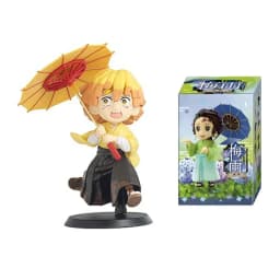  12cm New Demon Slayer Plum Rain Series 13pcs/set Blind Box Figure surprise Box Tanjiro Kamado Nezuko Action Model Toys Gifts